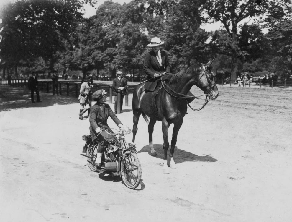Vintage Photos of Women Riding Motorcycles