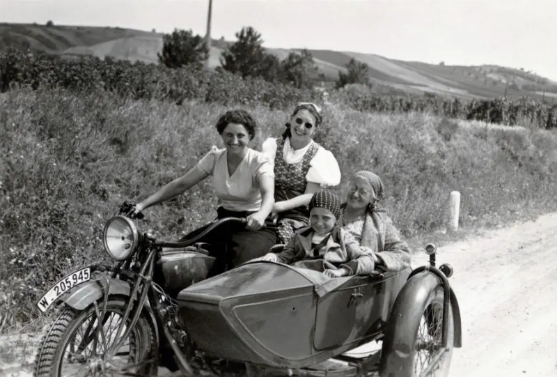 Vintage Photos of Women Riding Motorcycles
