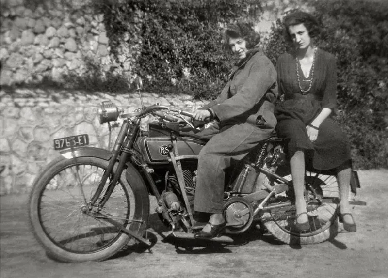 Vintage Photos of Women Riding Motorcycles