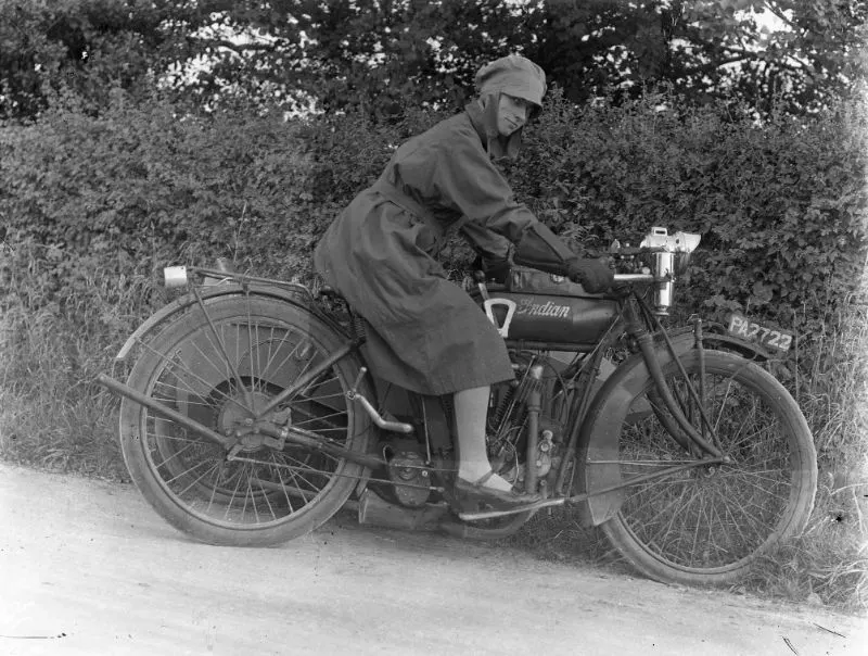 Vintage Photos of Women Riding Motorcycles