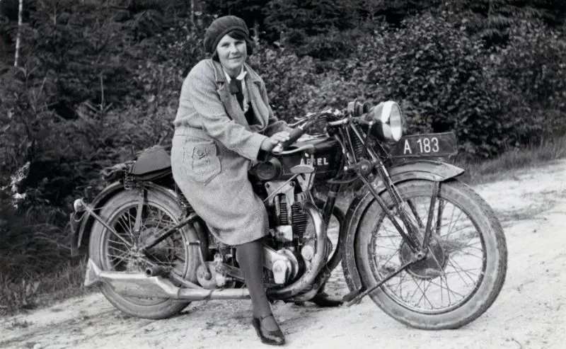 Vintage Photos of Women Riding Motorcycles