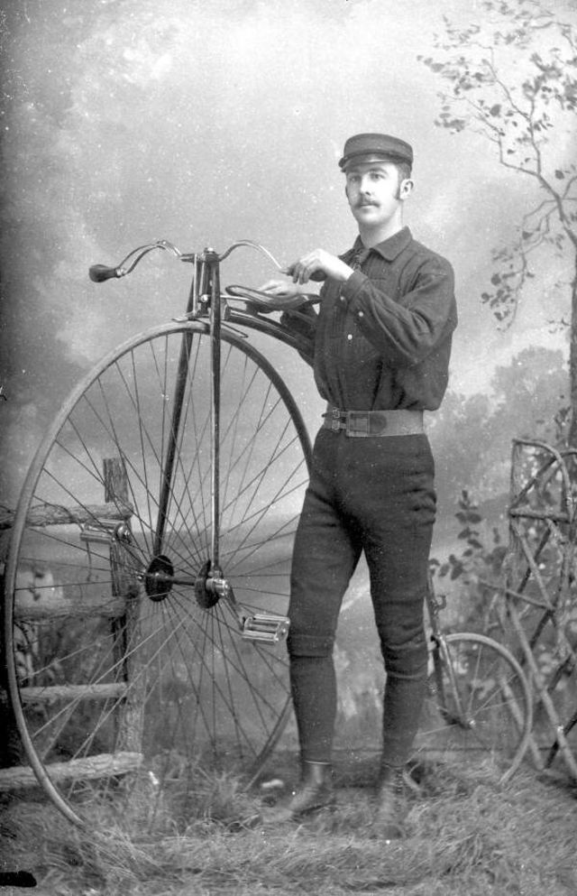 Penny-Farthing Old Photos