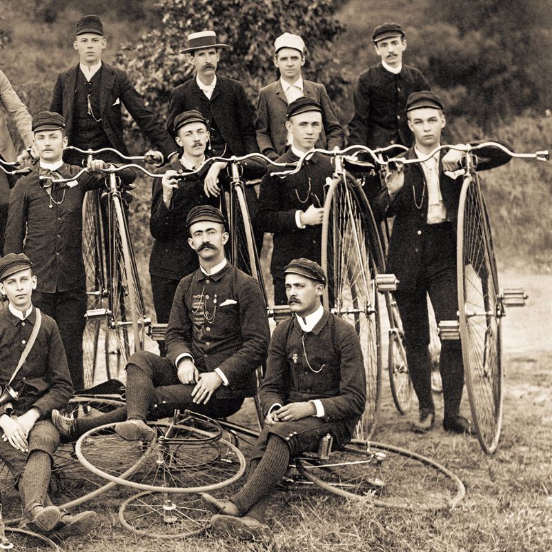 Penny-Farthing Old Photos
