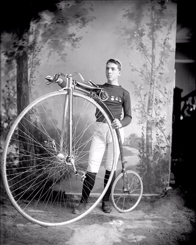 Penny-Farthing Old Photos