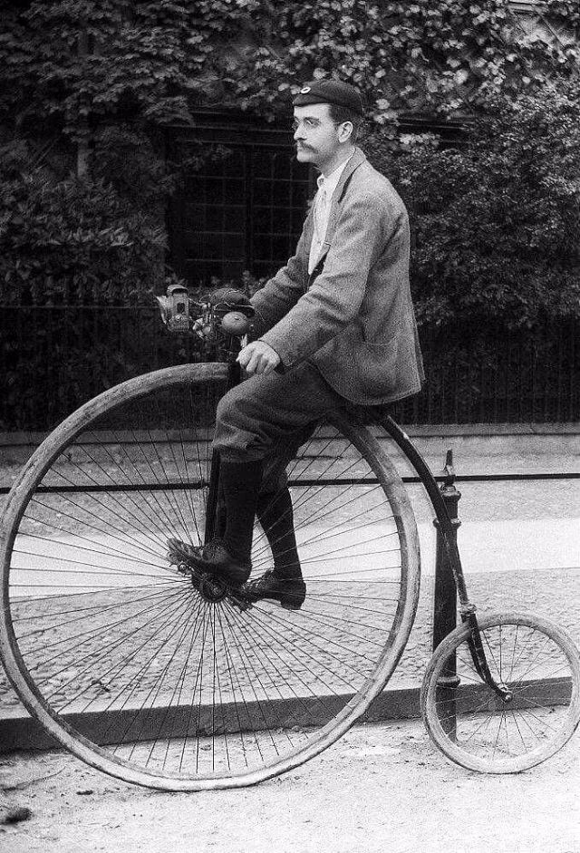 Penny-Farthing Old Photos