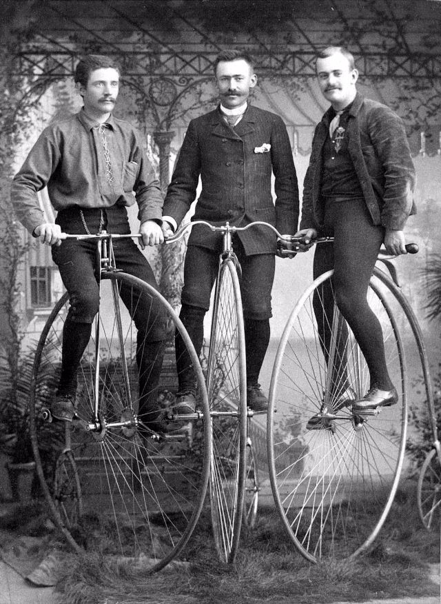 Penny-Farthing Old Photos