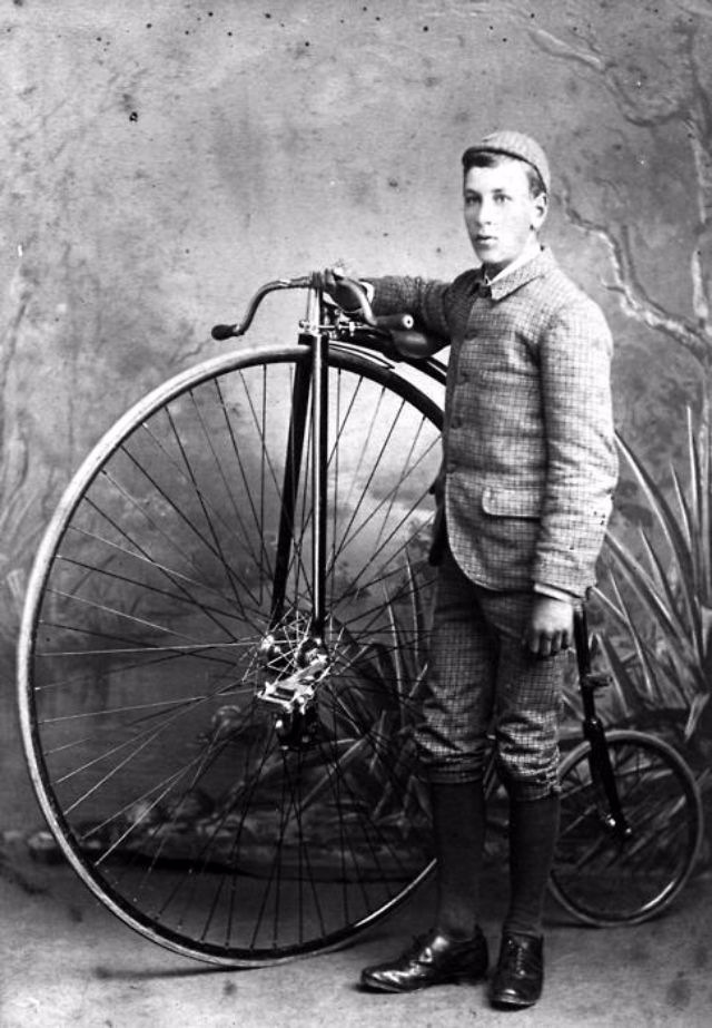 Penny-Farthing Old Photos