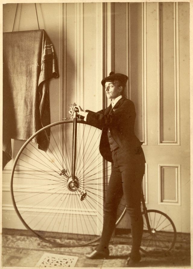 Penny-Farthing Old Photos
