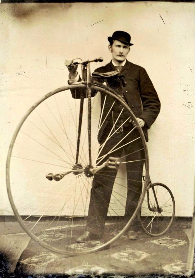 Penny-Farthing Old Photos