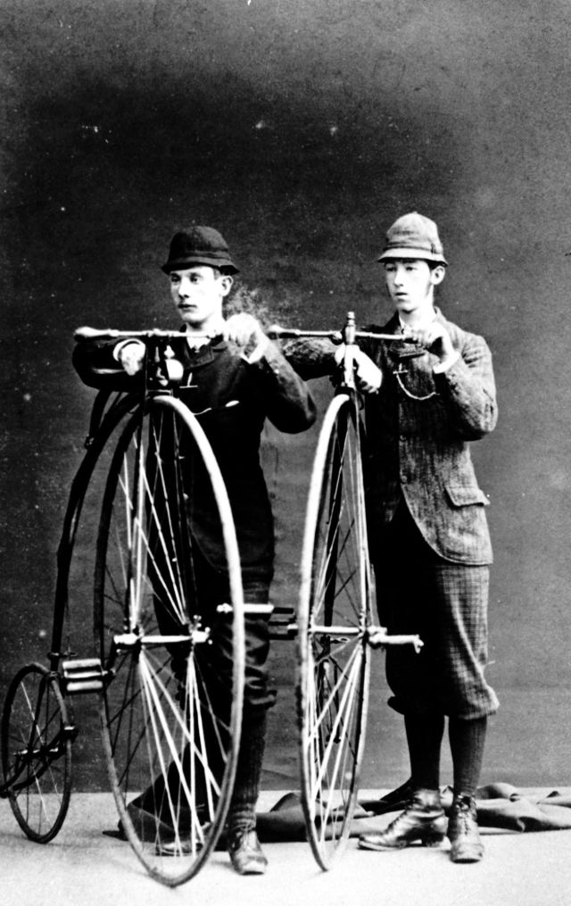 Penny-Farthing Old Photos
