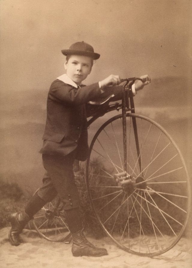 Penny-Farthing Old Photos