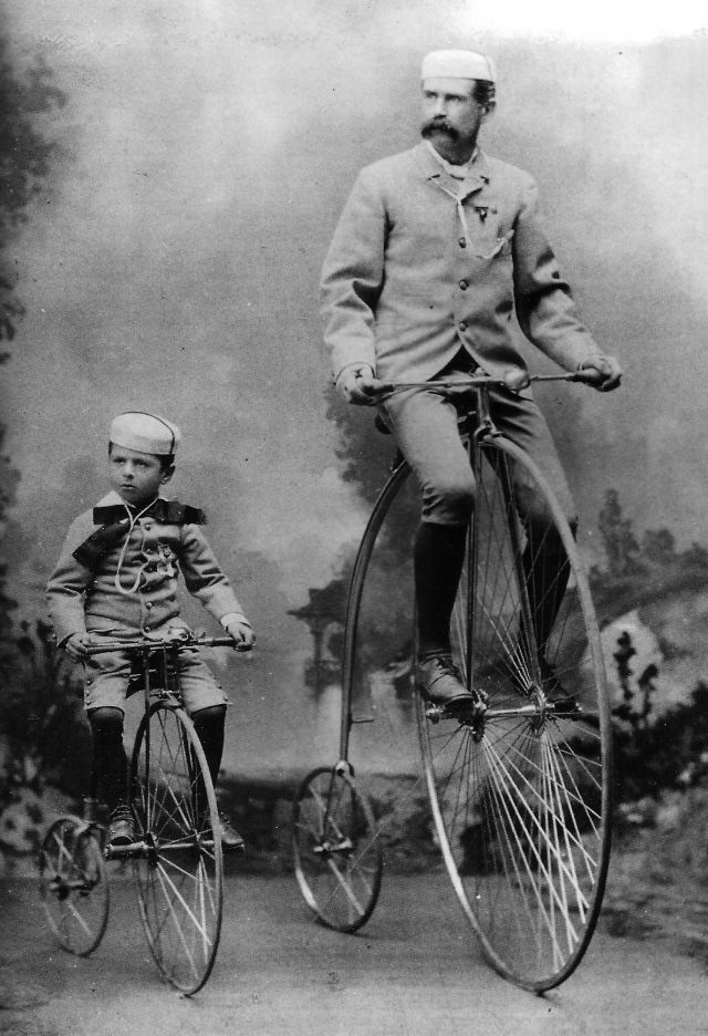 Penny-Farthing Old Photos