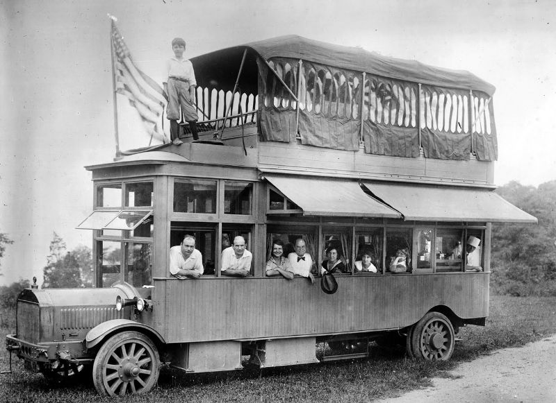 Vintage Wooden Homes on Wheels