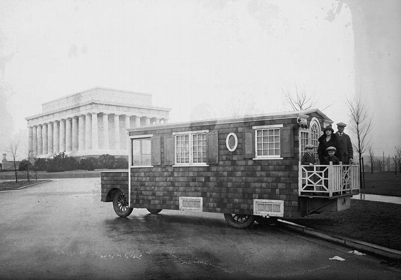 Vintage Wooden Homes on Wheels