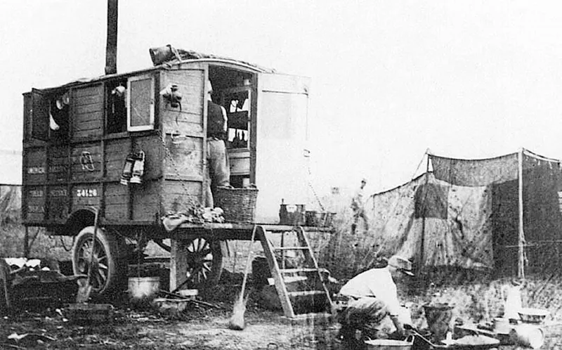 Vintage Wooden Homes on Wheels