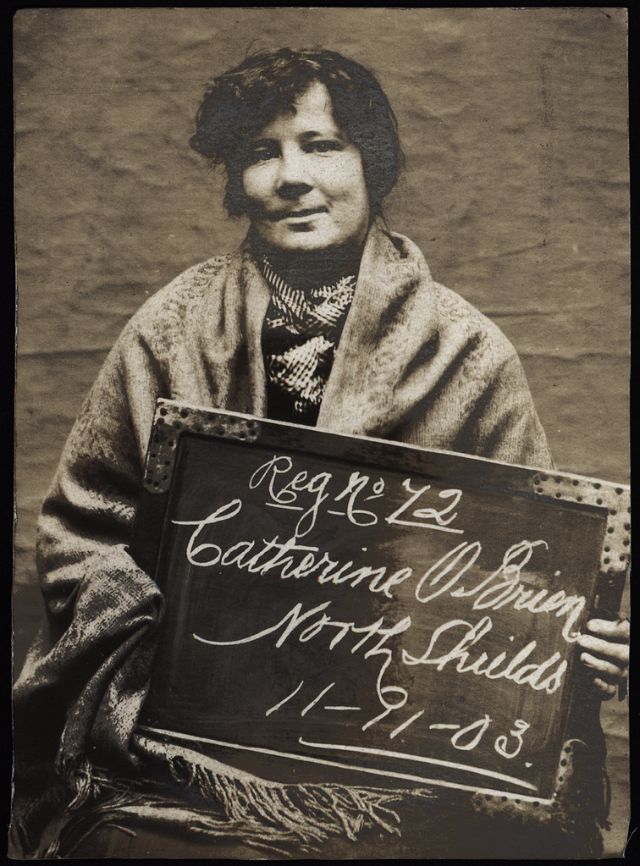 Female criminals of the Edwardian era vintage mugshots