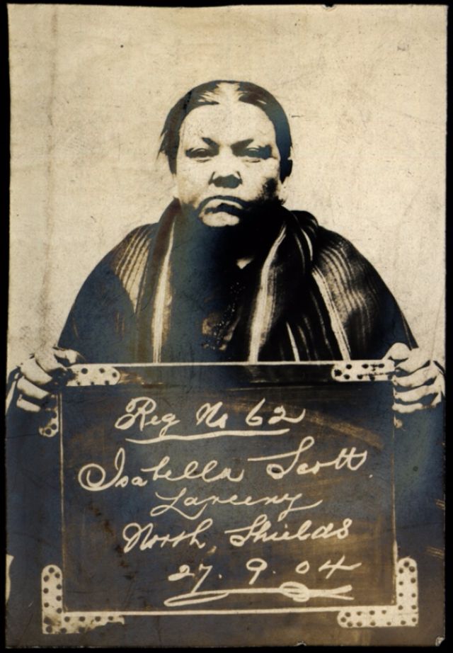 Female criminals of the Edwardian era vintage mugshots