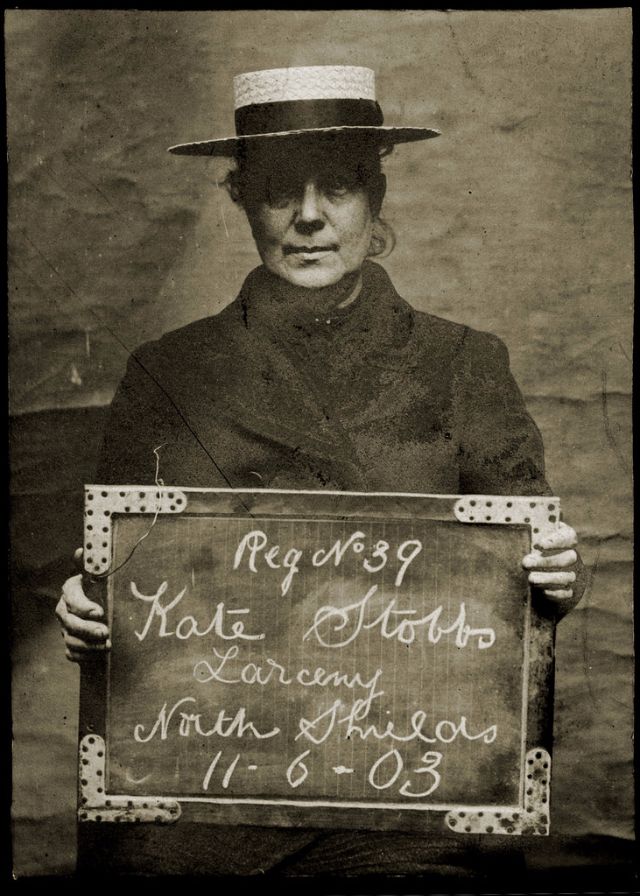 Female criminals of the Edwardian era vintage mugshots