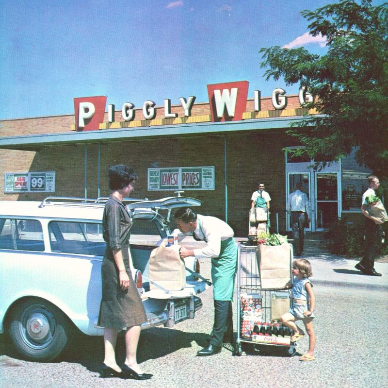 Vintage Supermarket Photos