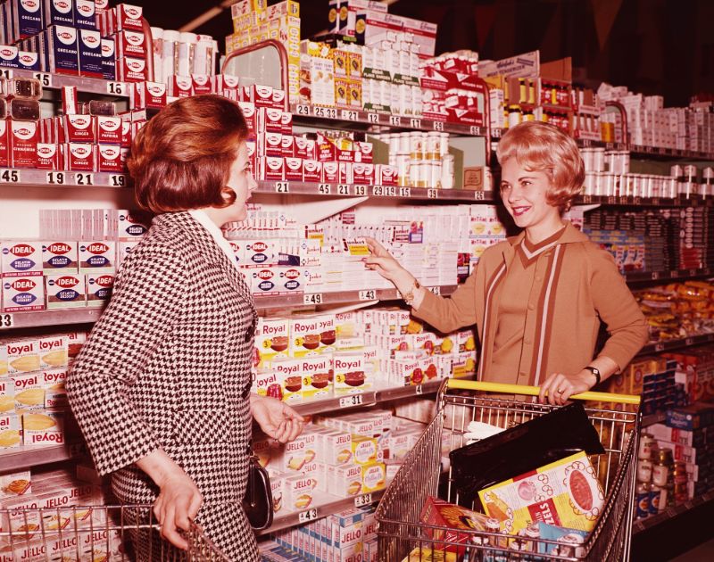 Vintage Supermarket Photos