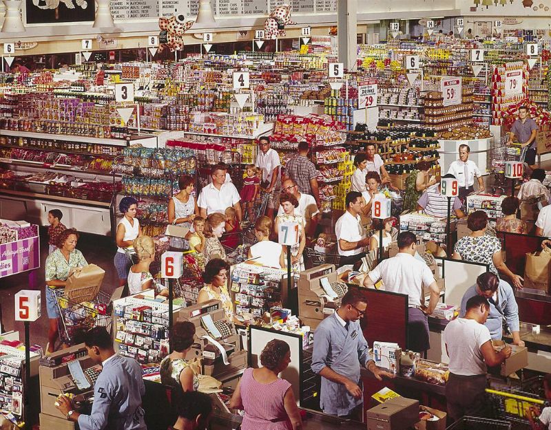 Vintage Supermarket Photos