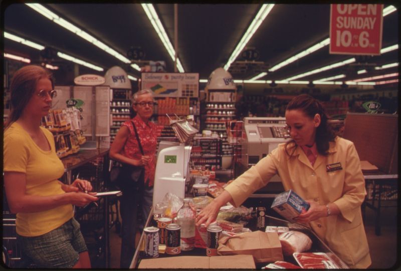 Vintage Supermarket Photos