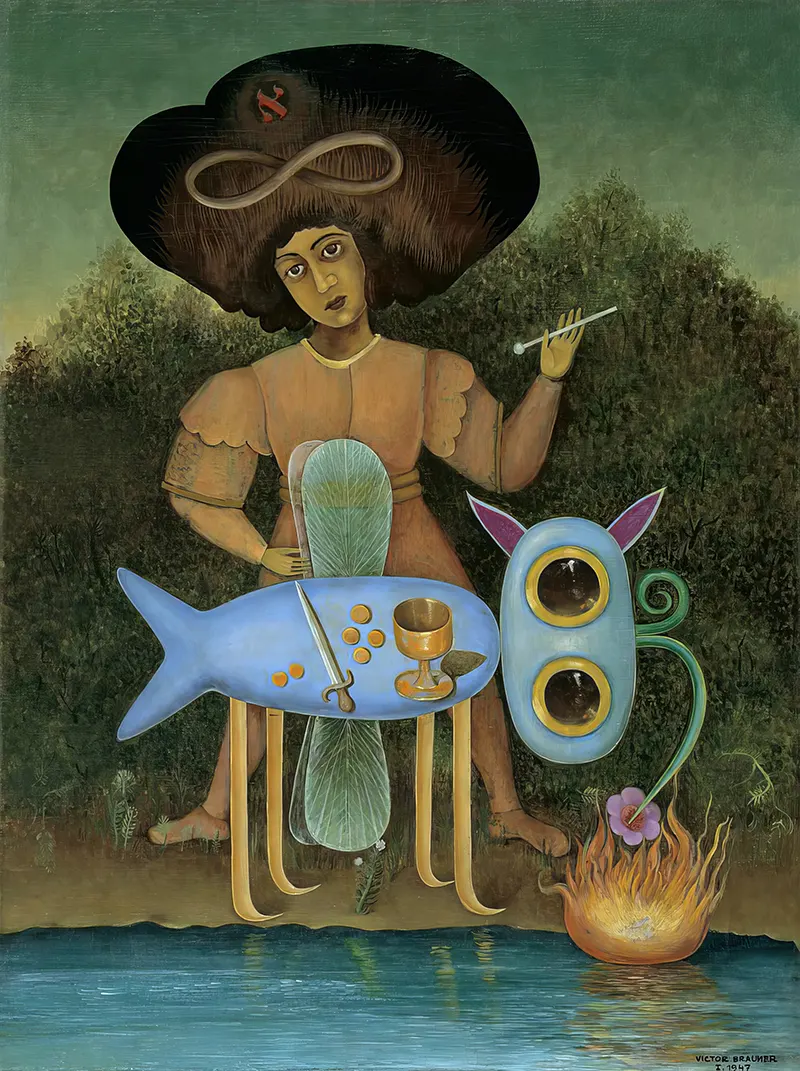 Victor Brauner Surreal Paintings