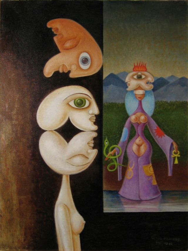 Victor Brauner Surreal Paintings