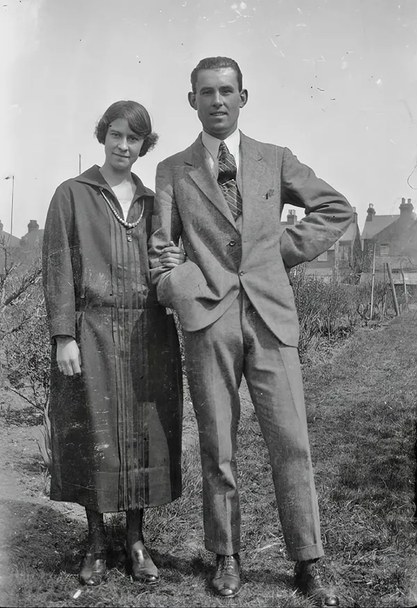 Fashion of 1920s old photos