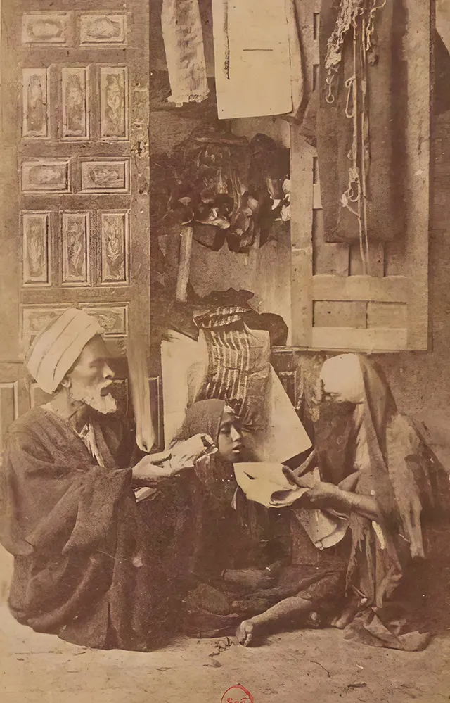 The Faces of 1870s Egypt: Captivating Old Photos by Émile Béchard