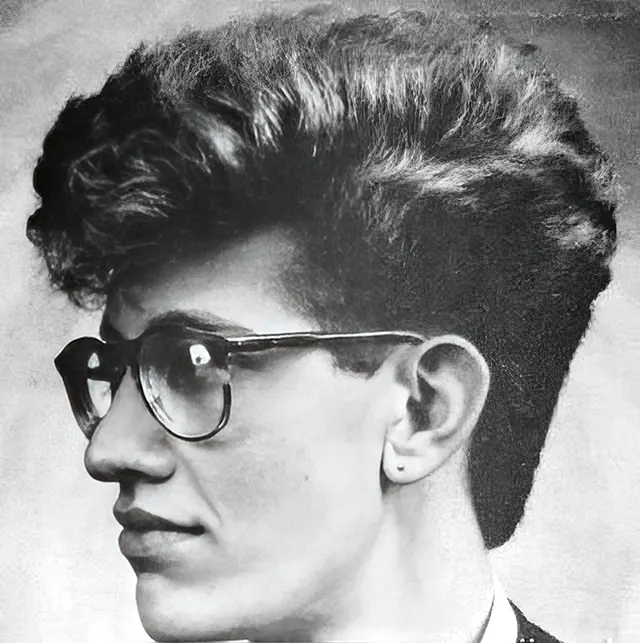 Cool Men Hair Styles from the 1980s