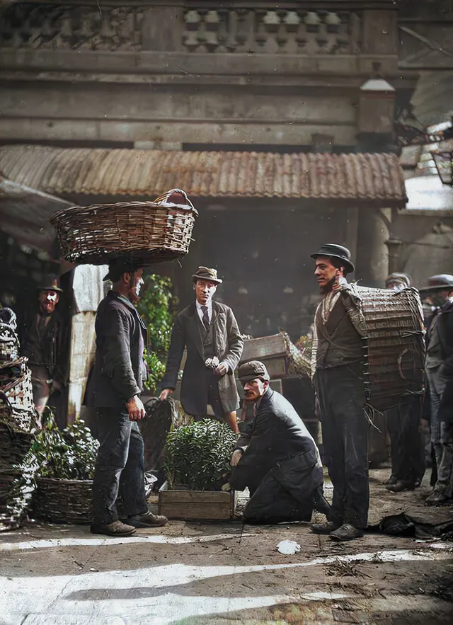 Victorian London in Color Photos