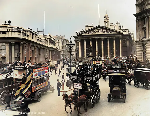 Victorian London in Color Photos