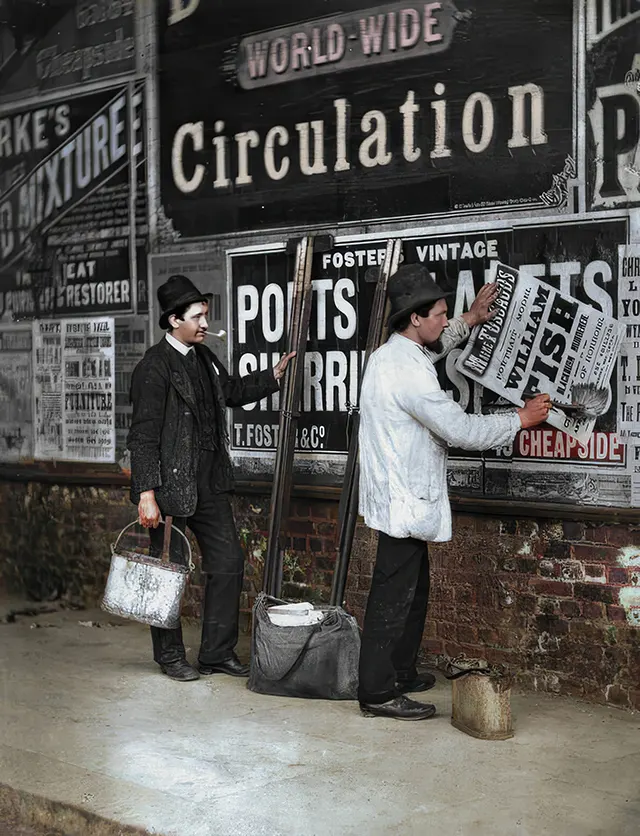 Victorian London in Color Photos