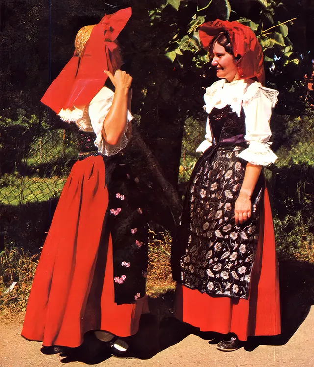 Vintage Photos of Alsace's Schlupfkapp