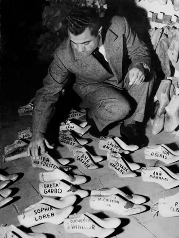 Salvatore Ferragamo Old Photos