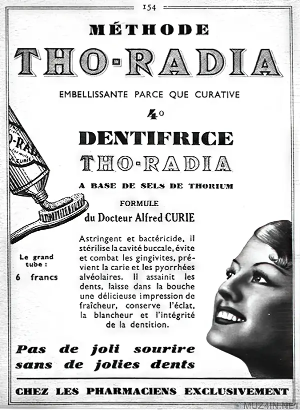 Tho-Radia for White Teeth.
