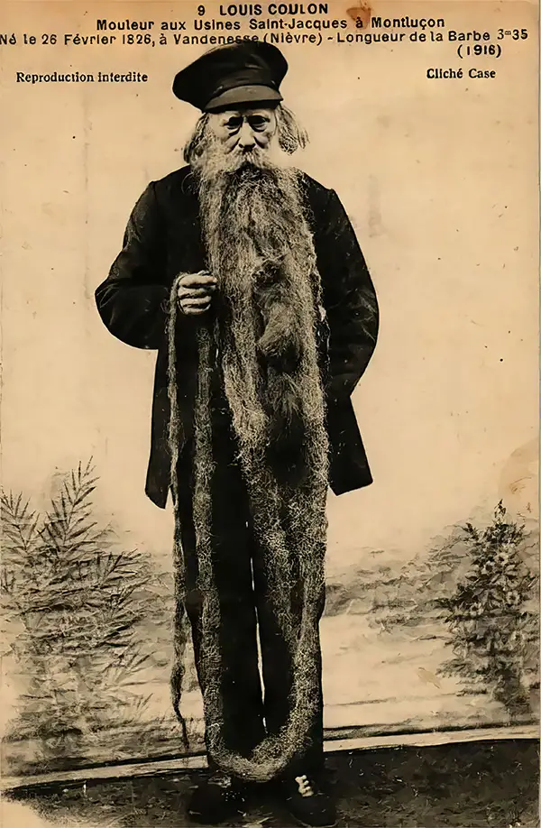 Louis Coulon Unique Beard