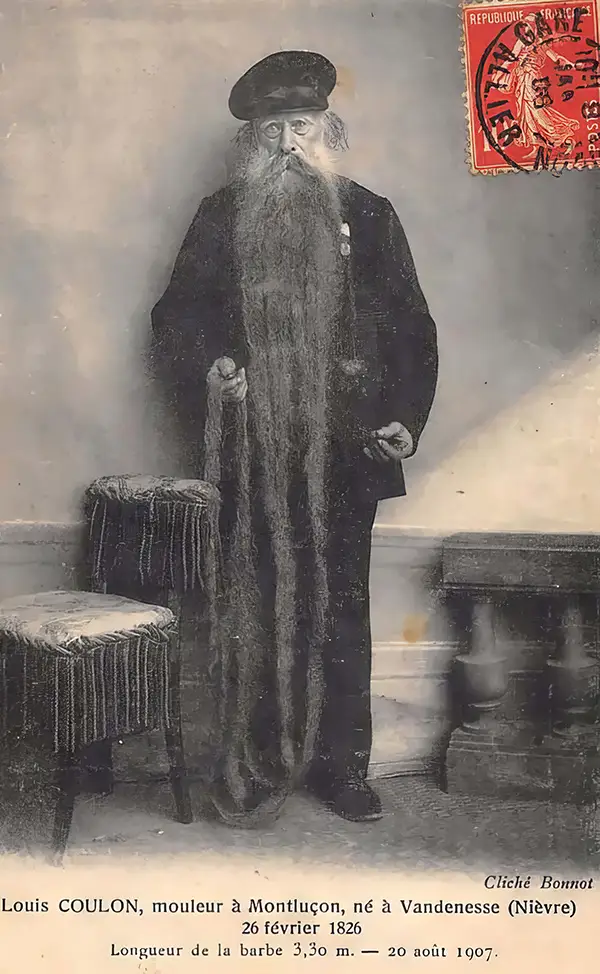 Louis Coulon Unique Beard