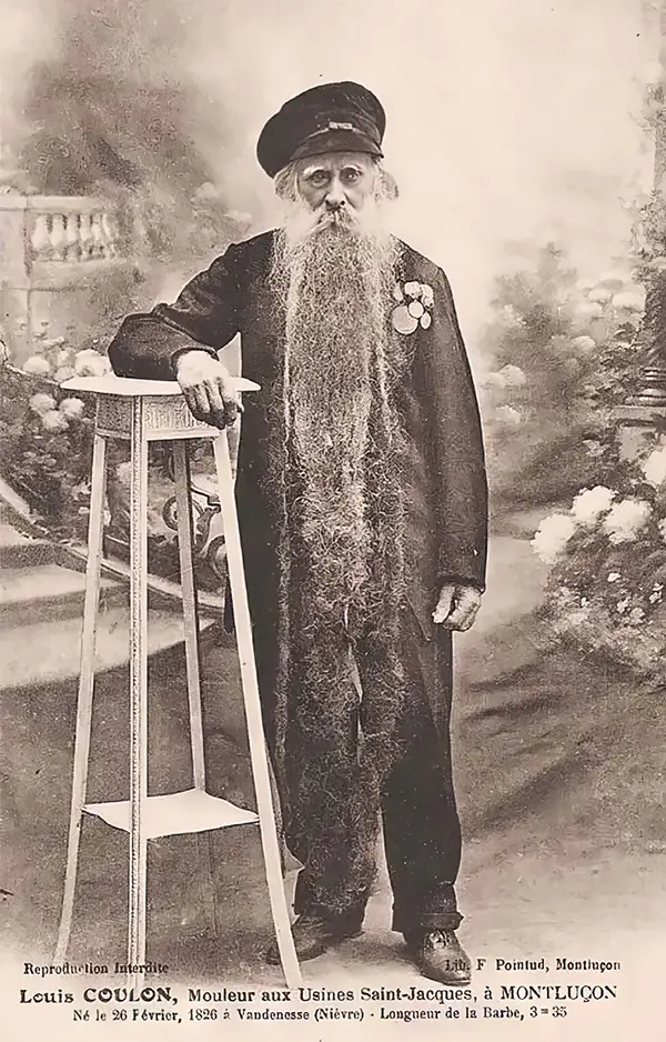 Louis Coulon Unique Beard