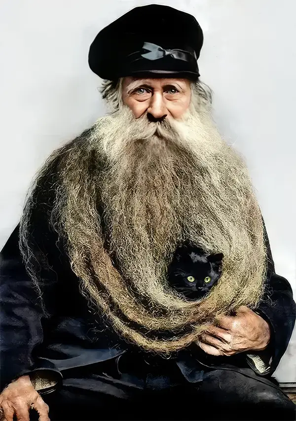 Louis Coulon Unique Beard