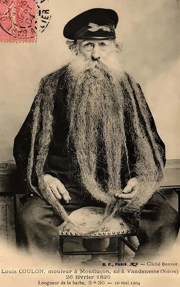 Louis Coulon Unique Beard