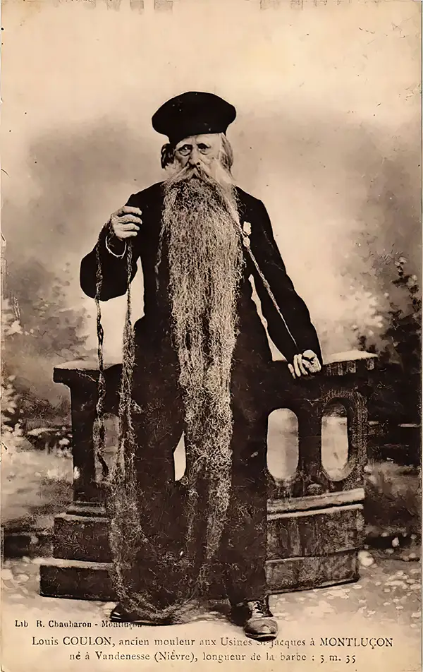 Louis Coulon Unique Beard
