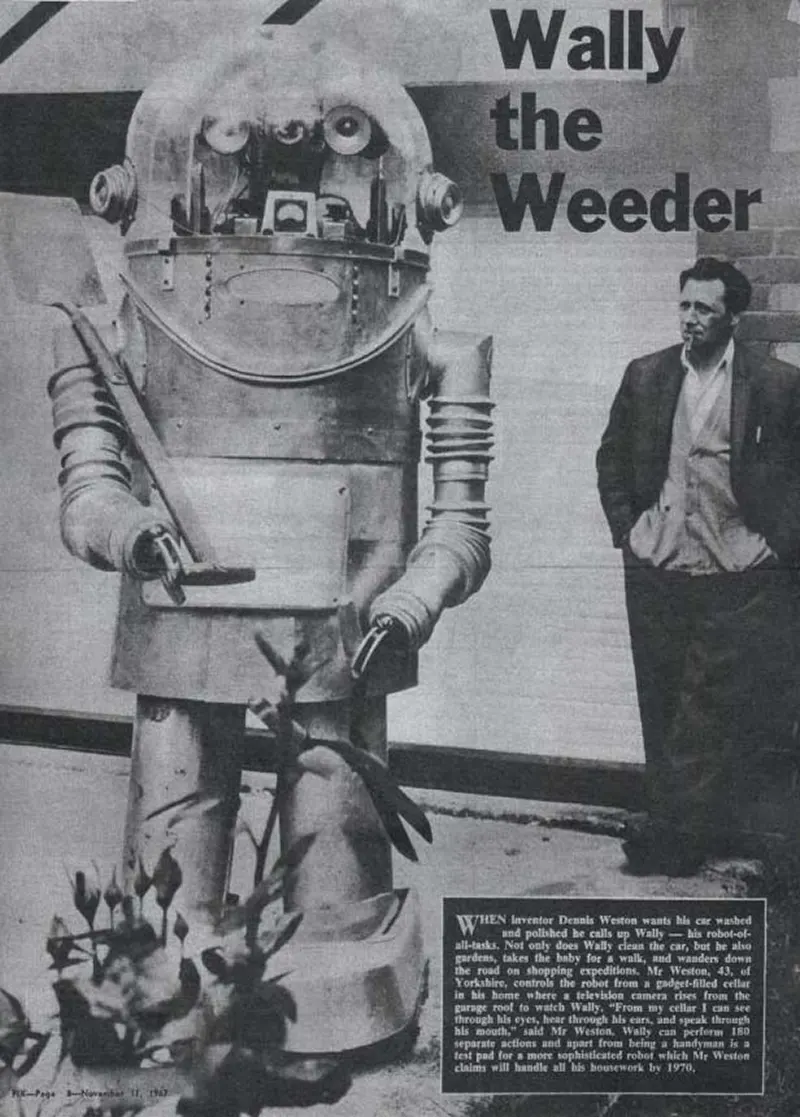 Tinker the Robot: England's Real-Life Housekeeping Robot