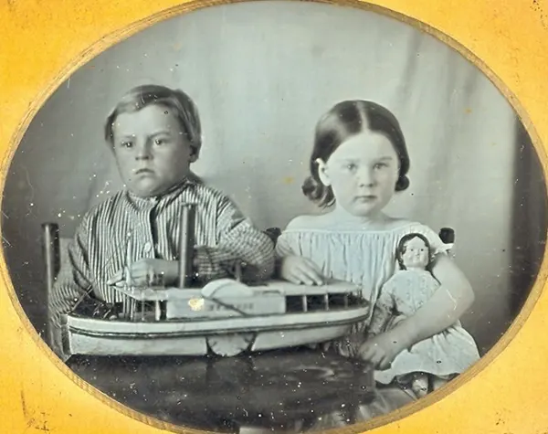 Victorian Children Toys Old Photos