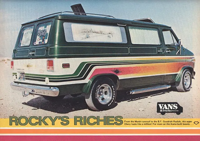 The 1970s Van Customization Craze Old Photos
