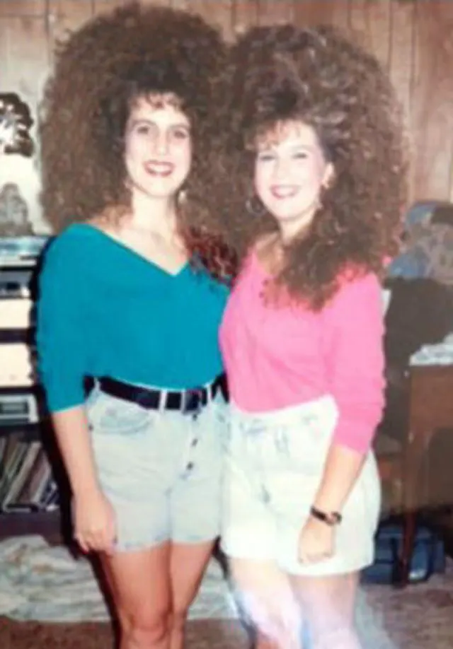 Big Hair Fashion for Women in the 1980s 