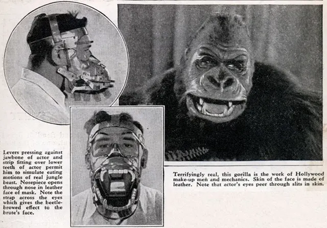 King Kong 1933 Behind the Scenes Photos