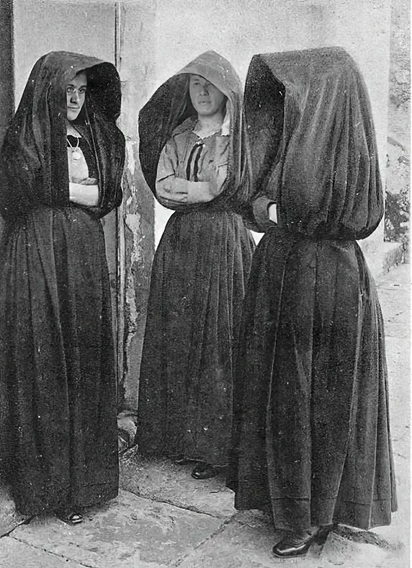 Azores Island Hood Garment Vintage Photos