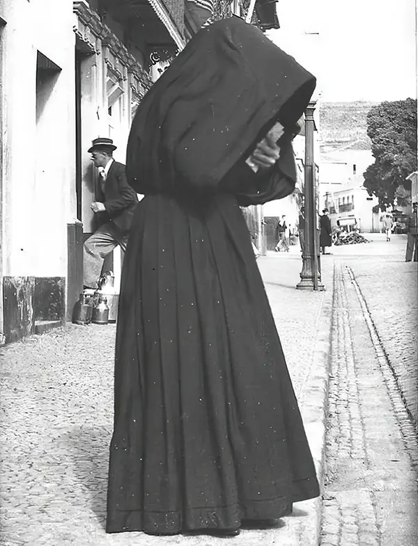 Azores Island Hood Garment Vintage Photos